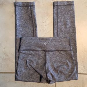 Lululemon Crop Leggings - Gray